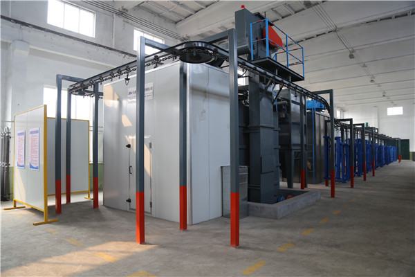Beam automatic coating production line